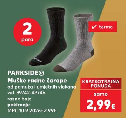 PARKSIDE® Muške radne čarape
