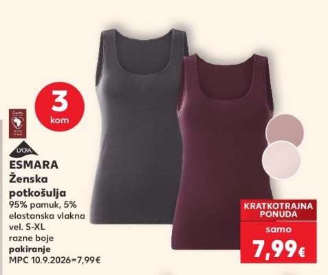 Esmara ženska potkošulja