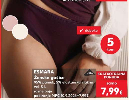 Esmara Ženske gaćice