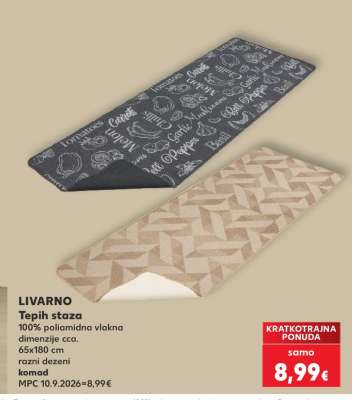 LIVARNO Tepih staza