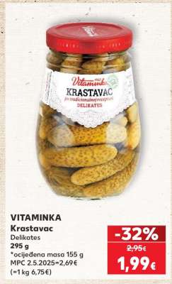 VITAMINKA Krastavac
