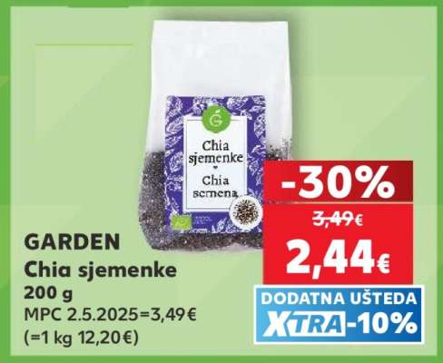 GARDEN Chia sjemenke 200 g