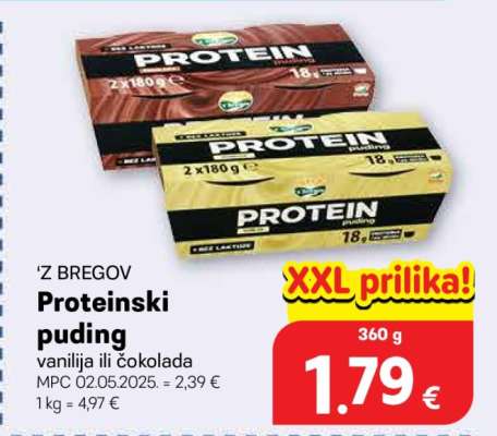 'Z BREGOV PROTEINSKI PUDING