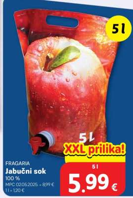 FRAGARIA Jabučni sok