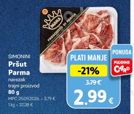 SIMONINI Pršut Parma