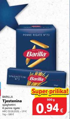 BARILLA Tjestenina