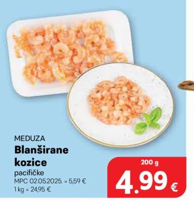 Blánširane kozice