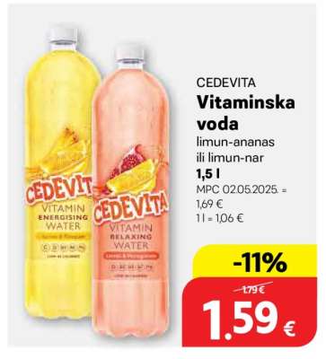 CEDEVITA Vitaminska voda