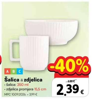Šalica ili zdjelica