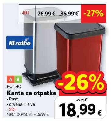 Kanta za otpatke