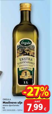 Maslinovo ulje ekstra djevičansko 1 l