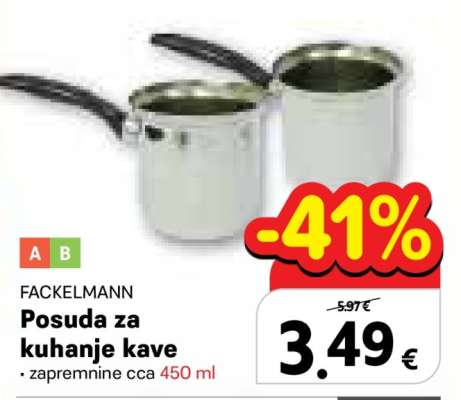 Posuda za kuhanje kave