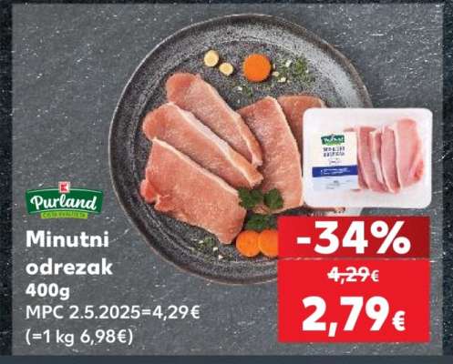 Minutni odrezak 400g