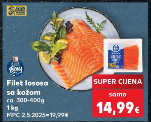 Filet lososa sa kožom