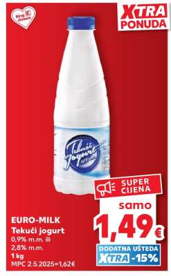 EURO-MILK Tekući jogurt