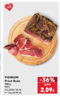 PISINIUM PRŠUT RUŽA