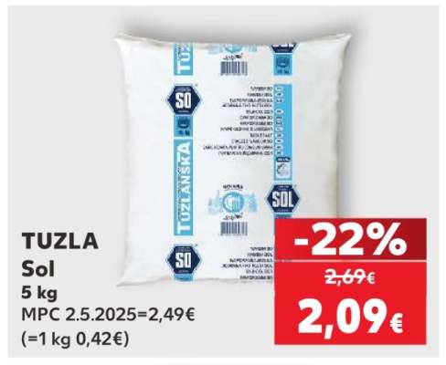 TUZLA Sol 5 kg
