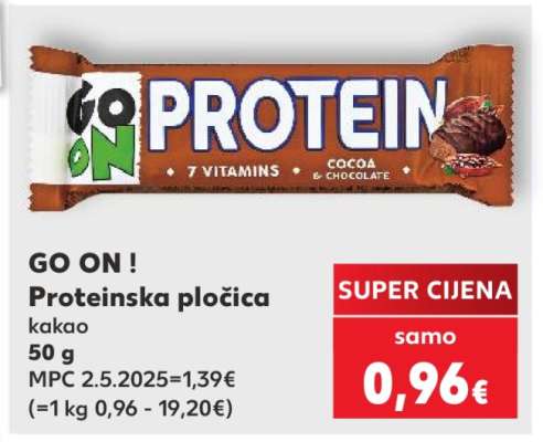 GO ON Proteinska pločica