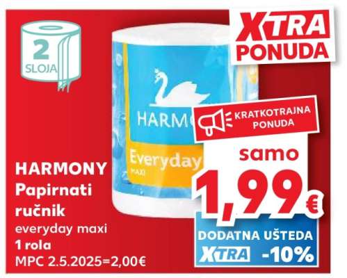 HARMONY Papirnati ručnik