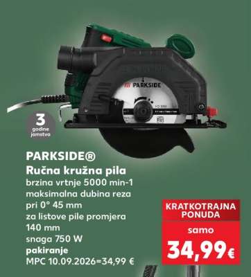 PARKSIDE® Ručna kružna pila