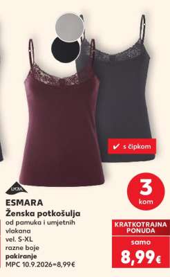 Esmara ženska potkošulja