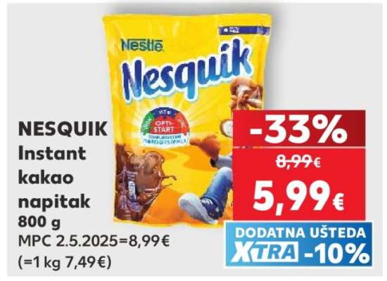 NESQUIK Instant kakao napitak 800 g