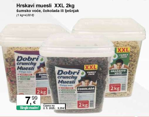 Hrskavi muesli XXL 2kg