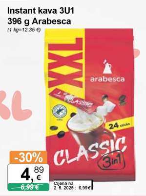 Instant kava 3u1 396 g Arabesca