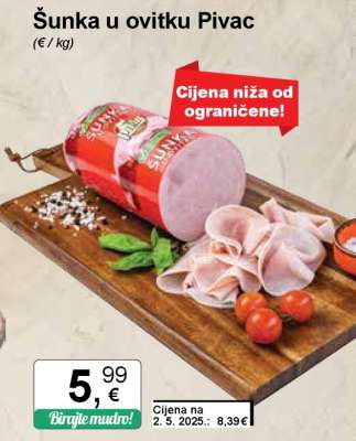 Šunka u ovitku Pivac