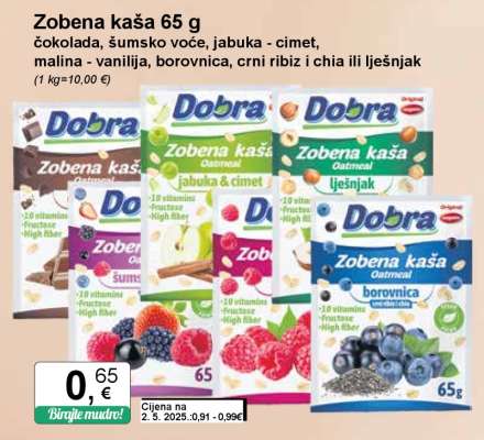 Zobena kaša 65 g