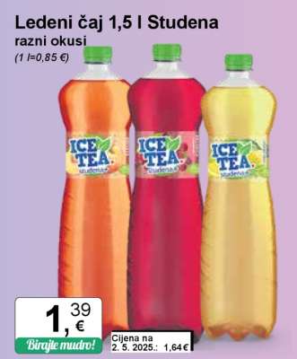 Ledeni čaj 1,5 l Studena
