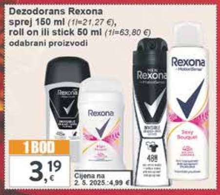 Dezodorans Rexona