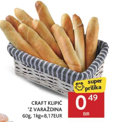 Craft klipić z Varaždina