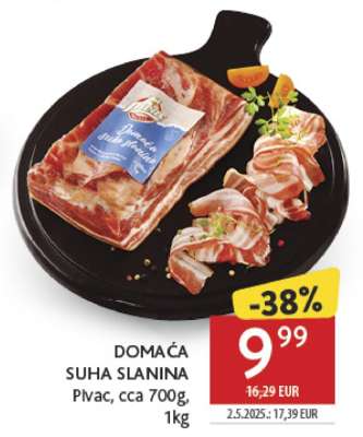 DOMAĆA SUHA SLANINA