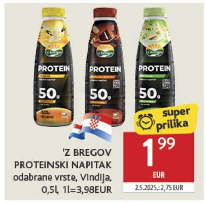 ‘Z BREGOV PROTEINSKI NAPITAK