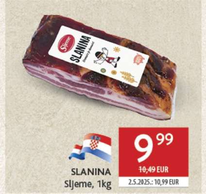 SLANINA SLIjeme, 1kg