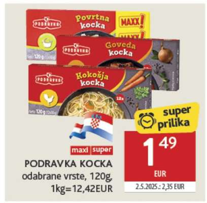 PODRAVKA KOCKA