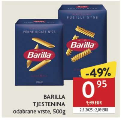 BARILLA Tjestenina