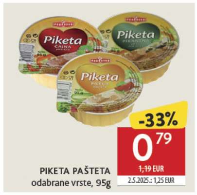 PIKETA PAŠTETA