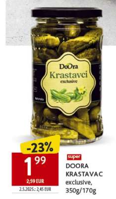 DOORA KRASTAVAC exclusive, 350g/170g