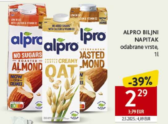 ALPRO Biljni napitak odabrane vrste 1l