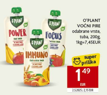 O'PLANT VOĆNI PIRE