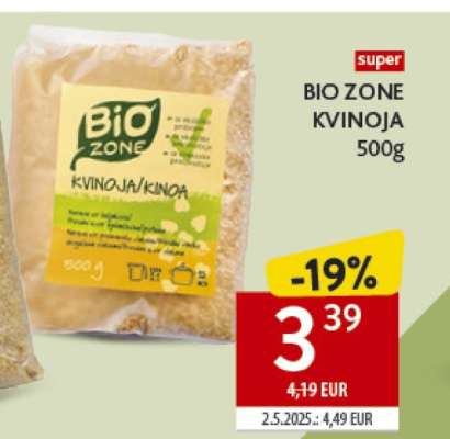 BIO ZONE KVINOJA 500g
