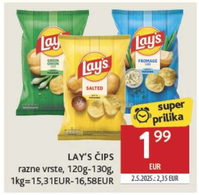 LAY’S ČIPS