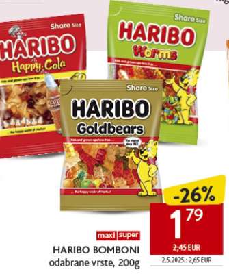 HARIBO BOMBONI