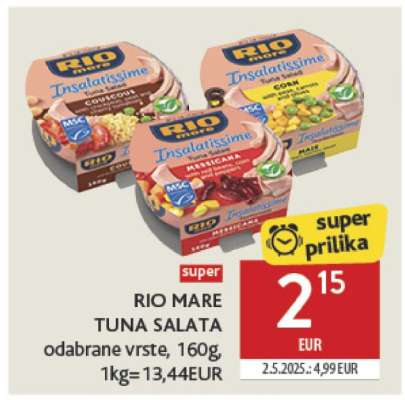 RIO MARE TUNA SALATA