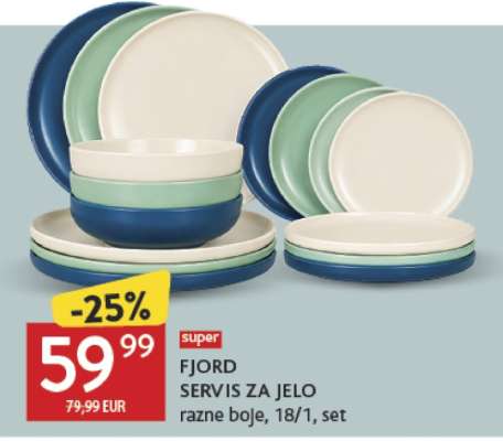 FJORD SERVIS ZA JELO