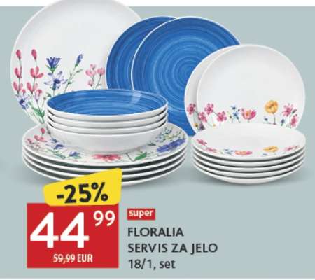 FLORALIA SERVIS ZA JELO
