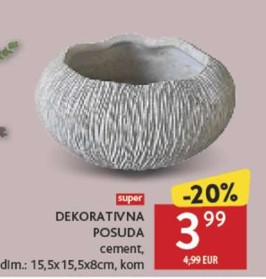 DEKORATIVNA POSUDA