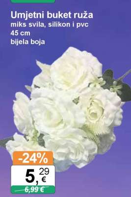 Umjetni buket ruža